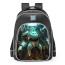 Smite Janus Jandroid Skin School Backpack