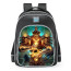 Smite Janus Worldwalker Skin School Backpack