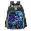 Smite Jing Wei Shadow Sparrow Skin School Backpack