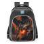 Smite Khepri Cursed Scarab Skin School Backpack