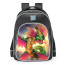 Smite Kukulkan Breezy Chibi Skin School Backpack