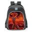 Smite Kukulkan Phoenix Fury Skin School Backpack