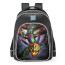 Smite Kukulkan Quetzakukulkan Skin School Backpack