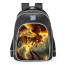 Smite Kukulkan Typhoon Skin School Backpack