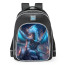 Smite Kukulkan Polar Vortex Skin School Backpack