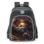 Smite Kumbhakarna Kittykarna Skin School Backpack