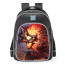 Smite Kuzenbo Molten Doom Skin School Backpack