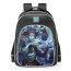 Smite Medusa The Frost Gorgon Skin School Backpack
