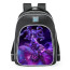 Smite Medusa Nebula Skin School Backpack