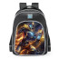 Smite Mercury Captain Quick Skin School Backpack