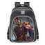 Smite Mercury Centurion Skin School Backpack