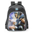 Smite Mercury Quicksilver Skin School Backpack
