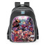 Marvel X Fortnite Zero War Characters School Backpack