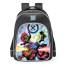 Marvel A.X.E. Judgment Day Characters School Backpack