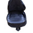 Just Go Forward Text Quote Backpack School Bag - Superpack Pro Black